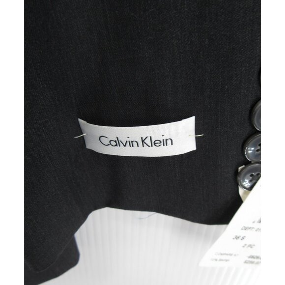 Calvin Klein Sport Coat 36 Short Blazer Wool Slim Fit Business NEW - Picture 4 of 16